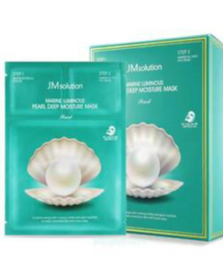 JM Solution Marine Luminous Pearl Deep Moisture Mask 10pcs（白珍珠面膜）