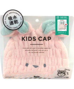 Carari 乾髮帽 粉兔子