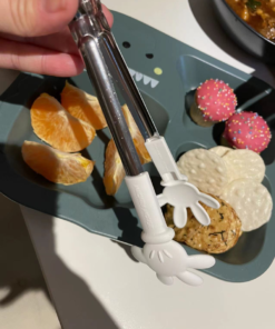 迪士尼 食物夾 米奇手手