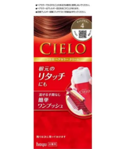 Hoyu Cielo Hair Color EX Cream 4 Light Brown（美源CIELO 染髮劑 #4 淺棕色）
