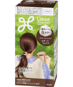 Kao Liese Creamy Bubble Hair Color Dark Chocolat（花王 泡沫染髮劑 黑巧克力色）