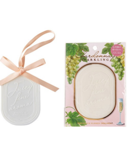 It’s demo Chardonnay Sparkling Fragrance Rubber Ornament Champagne Scent, Air Freshener, White Grape（車掛 白葡萄）