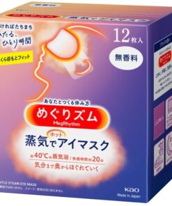 Kao MegRhythm Steam Hot Eye Mask Original 12pcs（花王蒸氣眼罩 無味）