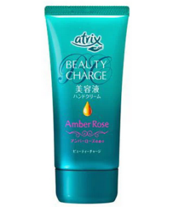 KAO Atrix Beauty Charge Hand Cream Amber Rose 80g（花王 玫瑰漿果護手霜）
