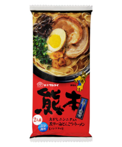 Marutai Kumamoto Black Maru Oil Tonkotsu Ramen (2 servings)（丸太黑麻油豚骨拉面2入）