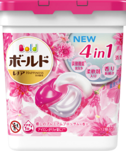P&G Ariel Bio Science 4D Laundry Capsules 12pcs Pink Flora（立體碳酸洗衣球12粒 玫瑰香粉）