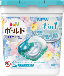 P&G Ariel Bio Science 4D Laundry Capsules 12pcs Refreshing Fresh Flower（立體碳酸洗衣球12粒 百合花香）