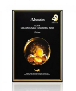 JM Solution Active Golden Caviar Nourishing Mask 10 pcs（JM魚子醬面膜）