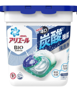 P&G 4D立體碳酸抗菌洗衣球12粒 強潔淨藍