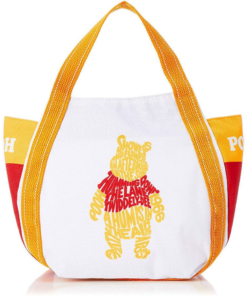 迪士尼 維尼手提包(黃白色)