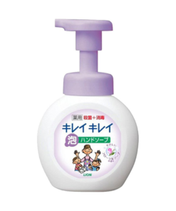 Lion Beautiful Medicinal Foam Hand Soap Pump floral fragrance 250ml（獅王兒童洗手液花香型）