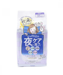 Sana Zubo Labo AHA Night Skin Toning Lotion 35 Sheets（早安免洗洗臉巾 藍色）