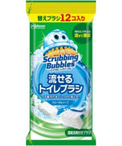 Johnson莊臣馬桶清潔刷替換棉頭12枚