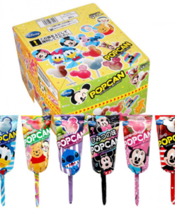 Glico Lollipop Yellow 30 (2027.08) (固力果 米奇棒棒糖 黃盒)