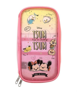 迪士尼 多功能袋/筆袋 米奇米妮松松款