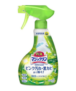 KAO Bath Magiclean Bathroom Rinse Foaming Spray 380ml Green Herb Scent（花王 浴室浴缸清潔劑 草本香）