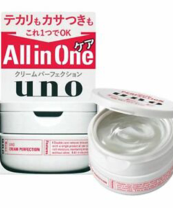 Shiseido Uno All-in-One Cream Perfection Gel 90g（資生堂Uno 多效合一紅色保濕面霜）