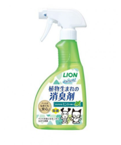 LION Pet powerful deodorant spray mint fragrance 400ml（獅王 寵物屋內除菌消臭噴霧 薄荷香）