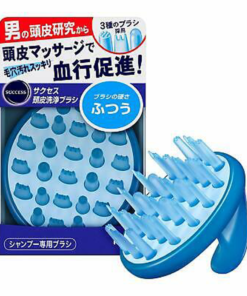 花王 头皮按摩洗发梳 硬款深藍