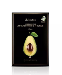 JM Solution Water Luminous Avocado Oil Ampoule Mask 10pcs（牛油果面膜）