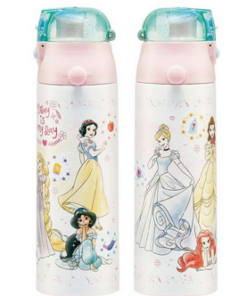 Skater  不鏽鋼保溫保冷水壺580ml 迪士尼公主