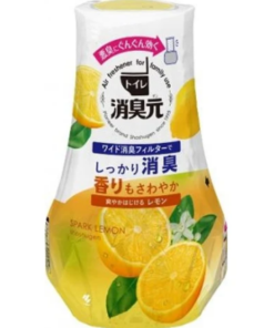 Kobayashi Shoshugen Toilet Deodorant Airy Spark Lemon 400ml（小林製藥 廁所消臭元檸檬香）