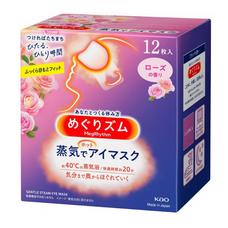 Kao花王蒸氣眼罩12枚 玫瑰