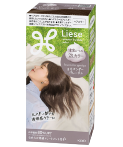 Kao Liese Creamy Bubble Hair Color Lavender Greige（花王泡沫染髮 光影薰衣草）