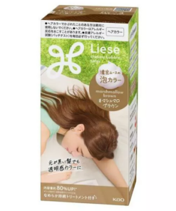 Kao Liese Creamy Bubble Hair Color Marshmallow Brown（花王泡沫染髮 棉花糖棕）