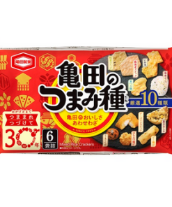 Kameda Sandk Seeds Biscuits 6 bags 120g（龜田制果10種類米果）2026.09