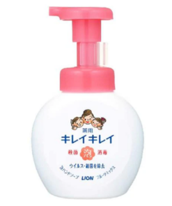 Lion Kirei Kirei Anti Bacterial Medicated Foaming Hand Wash Fruity Mix 250ml（獅王兒童洗手液 果香型）