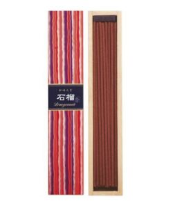 Nippon Kodo Kayuragi Pomegranate Incense Sticks, 40 Sticks, with Holder（吉祥如意 石榴）