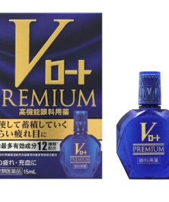 Rohto V pharmaceutical premium15ml (乐敦 V顶级强效全能蓝钻眼药水)