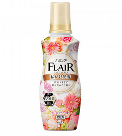 花王 Flair 衣物柔順劑 540ml 橘粉百花花香