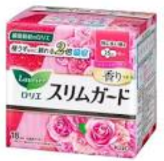 花王 樂而雅衛生巾 花香18片 (25cm)