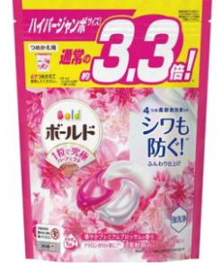 P&G 4D立體碳酸洗衣球36粒 花香粉