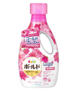 P&G  ariel bold bio 2-in-1 laundry detergent peony 750g（二合一 柔順花香洗衣液 粉色牡丹花香）
