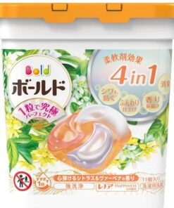 P&G 4D立體碳酸洗衣球 寶潔4in1 柑橘香11枚