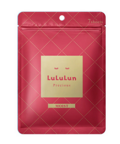 Lululun Precious Face Mask Red Strong Moisturizing 7PCS（高保湿浓密滋润面膜 紅色）