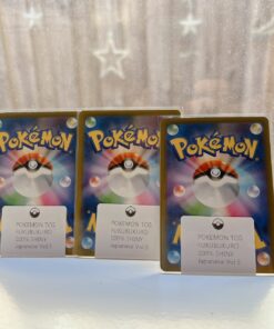 Pokemon tcg fukubukuro 3pcs ( 寶可夢 日版TCG集換式卡牌 閃卡福袋3張/包)