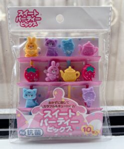 Japanese Food Picks Sweet Party 10pcs (便當叉 甜心派對款)