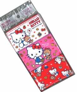 Hayashi Hello Kitty Facial Pocket Tissue 6 Packs ( 印花手帕紙/紙巾 Hello Kitty)