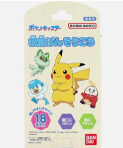 BANDAI Pokemon Bandage 18Pcs(萬代 寶可夢 透氣創可貼)