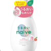 Naive Foam Body Soap Moisturizing Pump 600 ml ( 純植物水蜜桃泡沫沐浴露 滋潤型 )