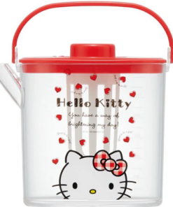 Skater Cold tea pot Hello Kitty Red Heart 1.2L (耐熱耐冷大容量茶壺-帶茶漏)