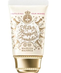 Shiseido MAJOLICA  Milky Wrapping Foundation 30g#01beige（戀愛魔鏡 SPF30粉底液/BB霜 #01亮膚色）
