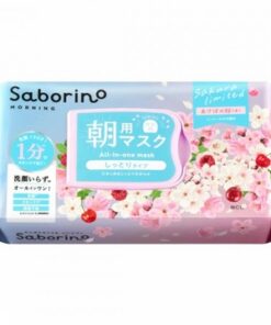 BCL Saborino Morning Face Mask 30pcs (早安面膜 补水保湿樱花款)