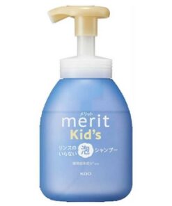 Kao Merit Kids Foaming Shampoo No Rinse Pump 330ml（花王 兒童二合一洗髮精）