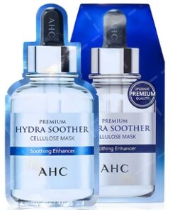 AHC Premium Hydra Soother Cellulose Mask 5 Sheets（第三代玻尿酸補水面膜）