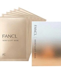 FANCL Moist & Lift Mask 1pc – Gold（膠原蛋白雙重保濕面膜）